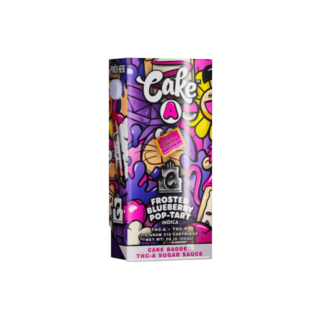 CAKE A SUGAR SAUCE BLEND 3GM THCA + THCP CAKE BADDER CART CAKE