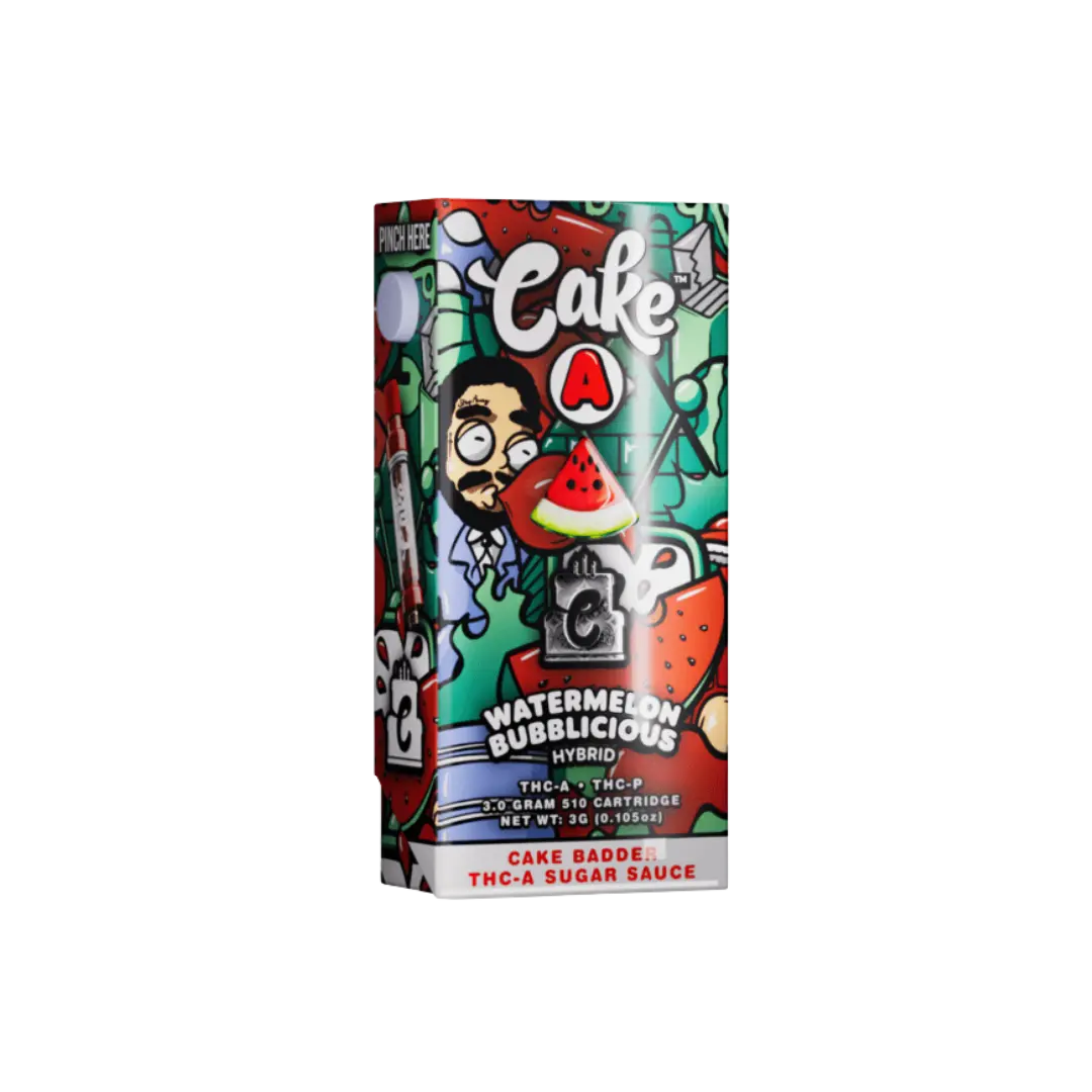 CAKE A SUGAR SAUCE BLEND 3GM THCA + THCP CAKE BADDER CART CAKE
