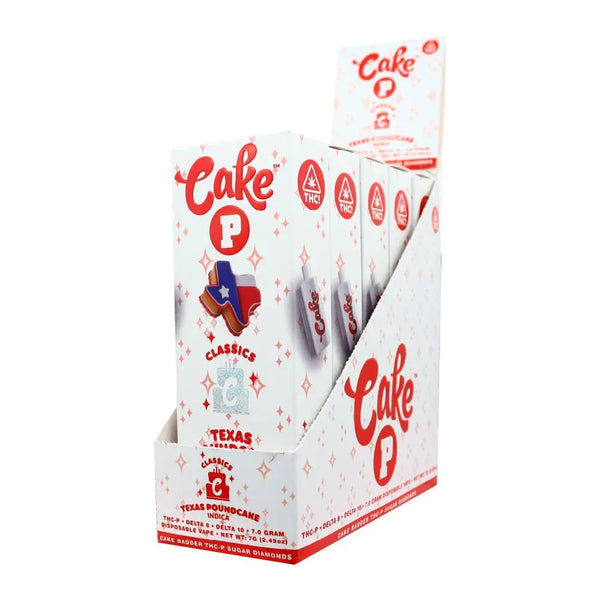 CAKE BADDER 7GM THC-P SUGAR DIAMONDS DISPOSABLE CAKE