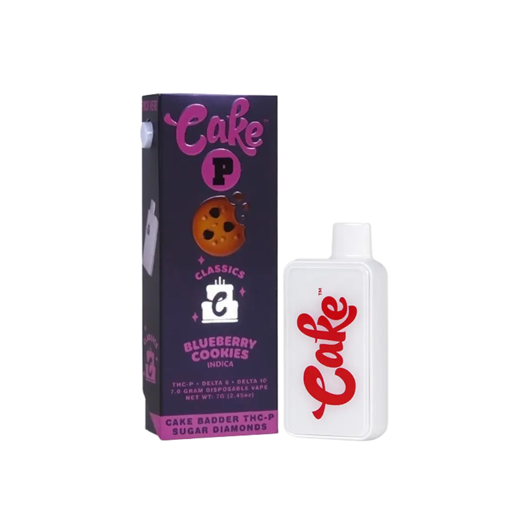 CAKE BADDER 7GM THC-P SUGAR DIAMONDS DISPOSABLE CAKE