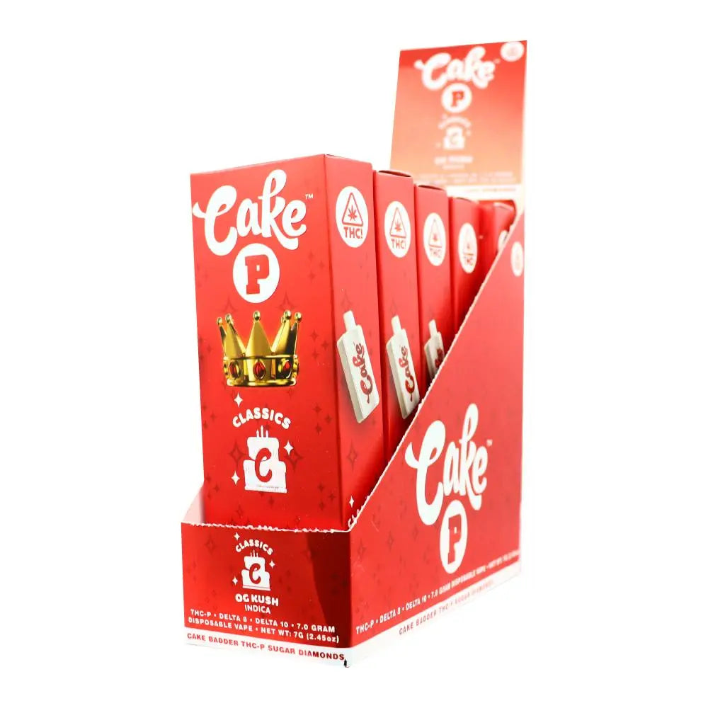 CAKE BADDER 7GM THC-P SUGAR DIAMONDS DISPOSABLE CAKE