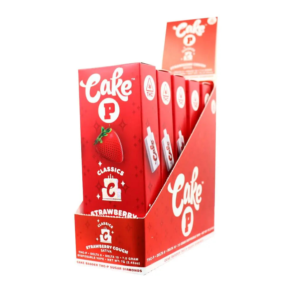 CAKE BADDER 7GM THC-P SUGAR DIAMONDS DISPOSABLE CAKE