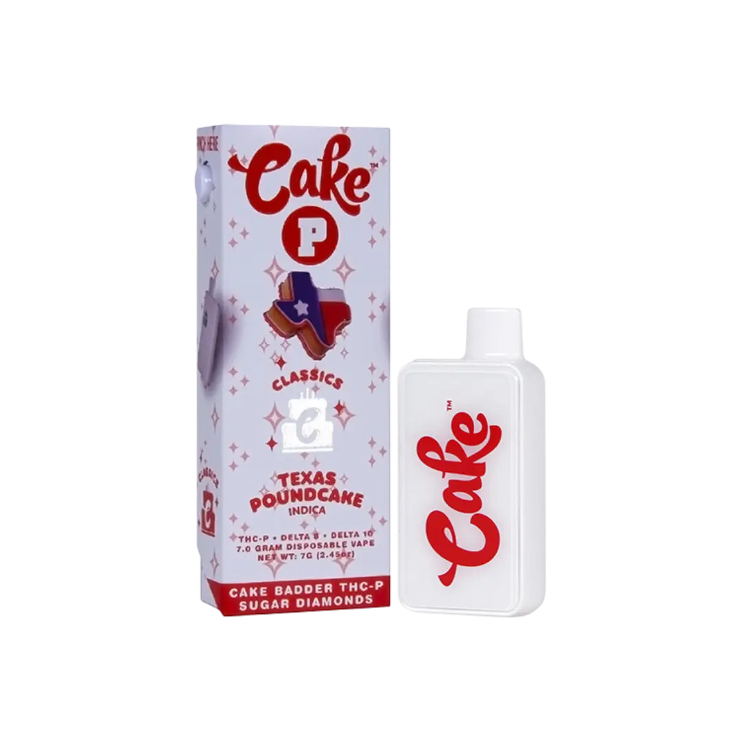 CAKE BADDER 7GM THC-P SUGAR DIAMONDS DISPOSABLE CAKE