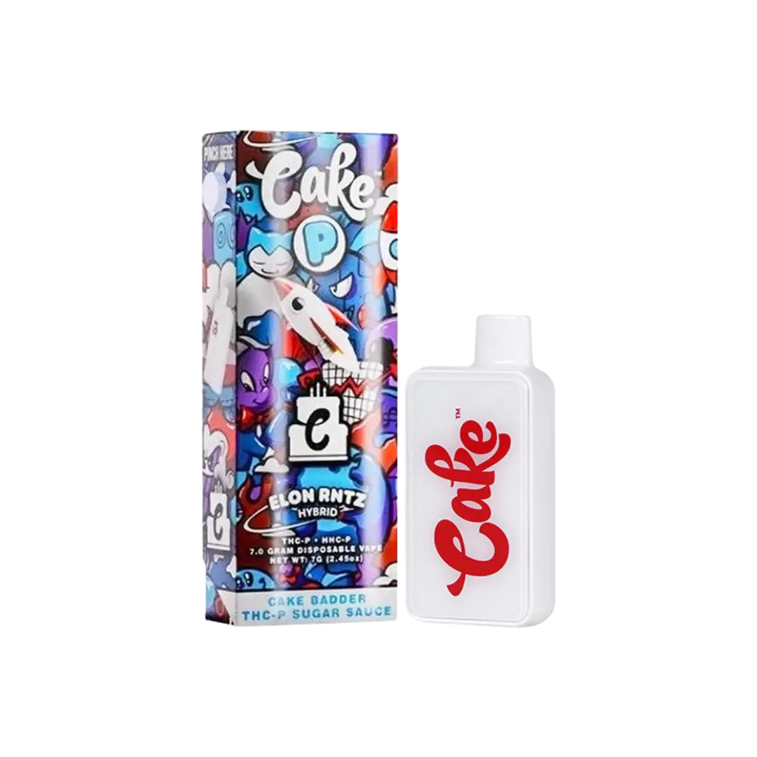 CAKE BADDER 7GM THC-P SUGAR SAUCE DISPOSABLE CAKE
