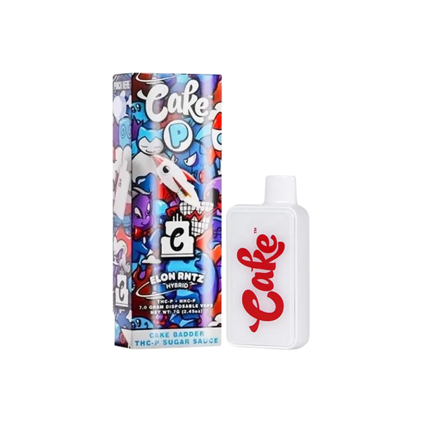 CAKE BADDER 7GM THC-P SUGAR SAUCE DISPOSABLE CAKE