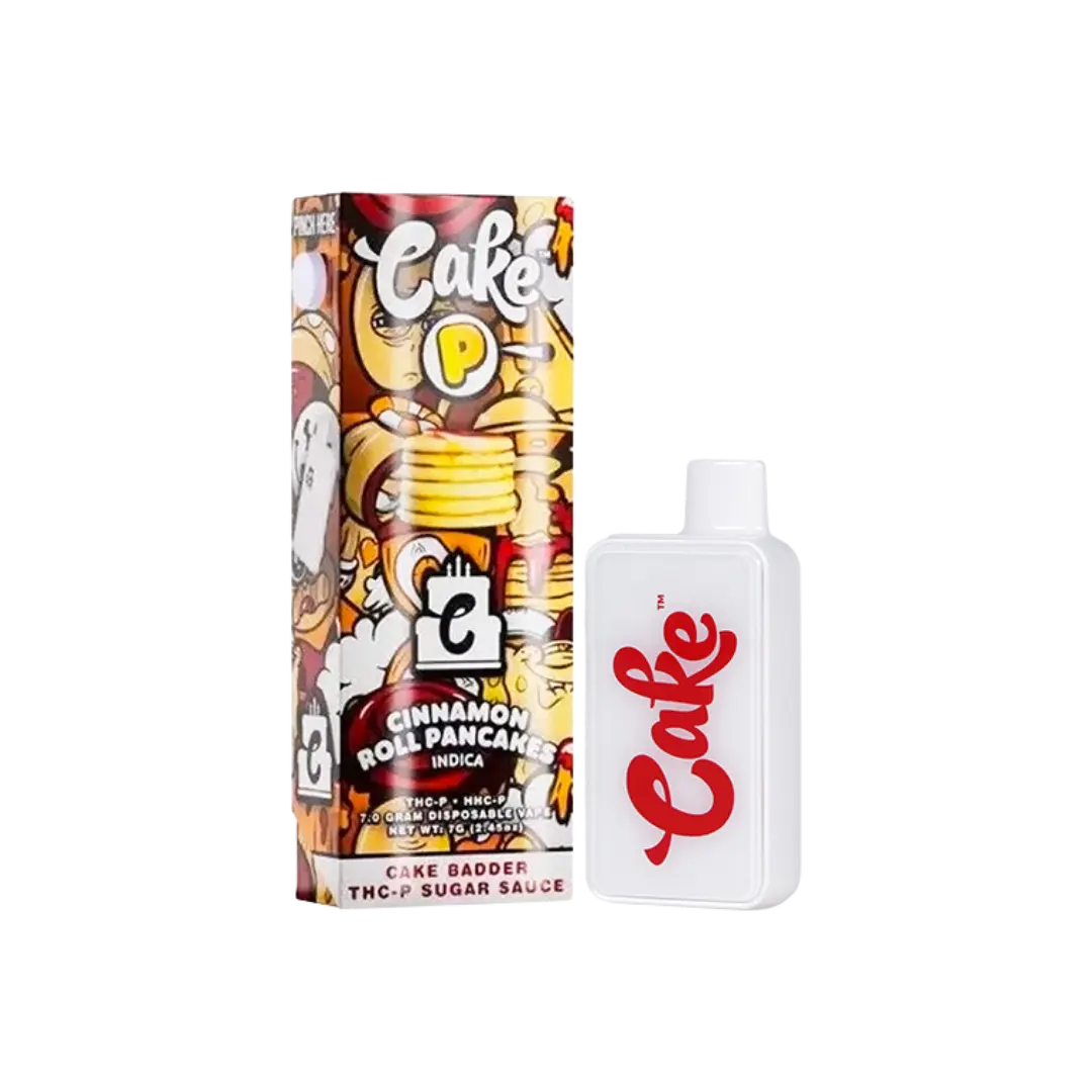CAKE BADDER 7GM THC-P SUGAR SAUCE DISPOSABLE CAKE