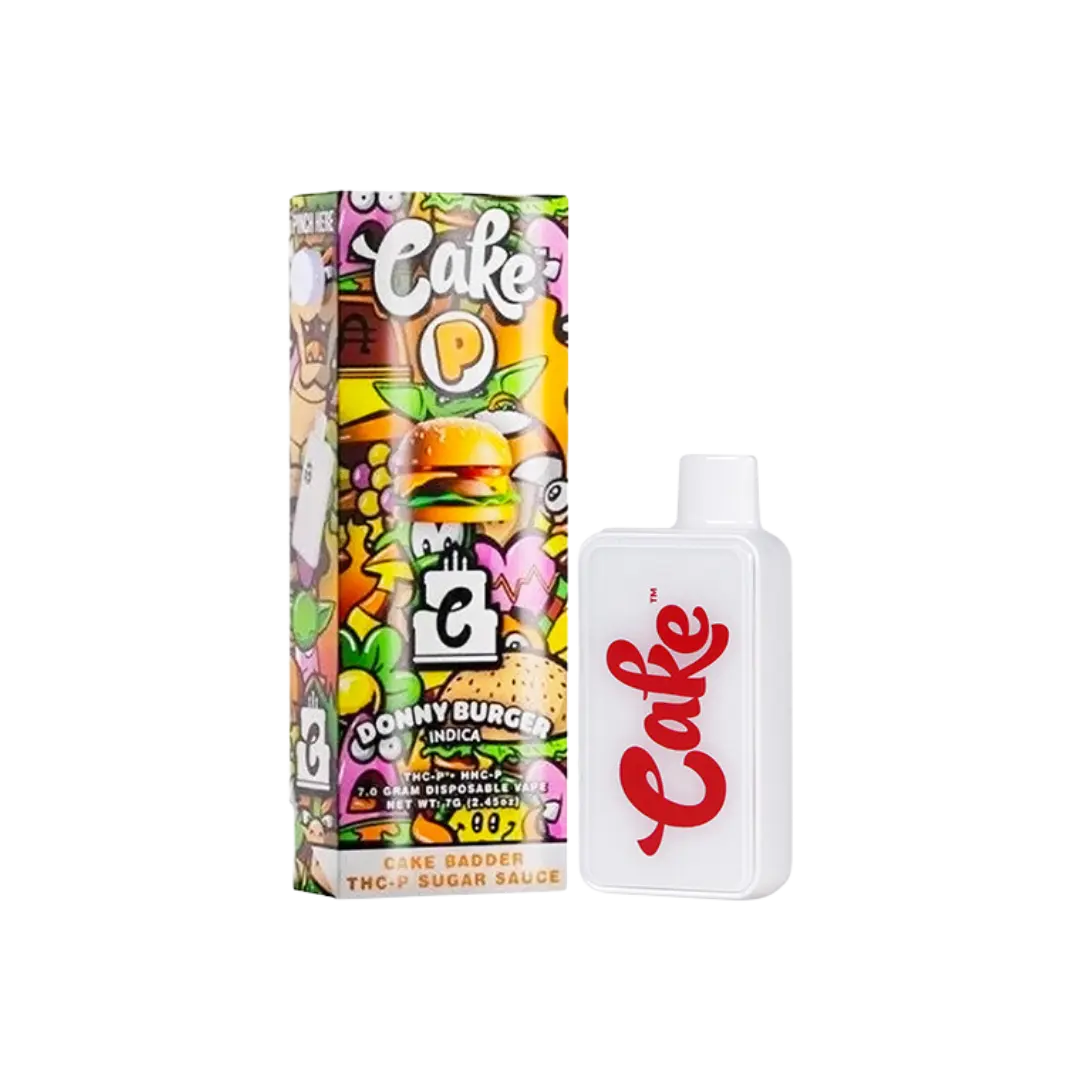 CAKE BADDER 7GM THC-P SUGAR SAUCE DISPOSABLE CAKE
