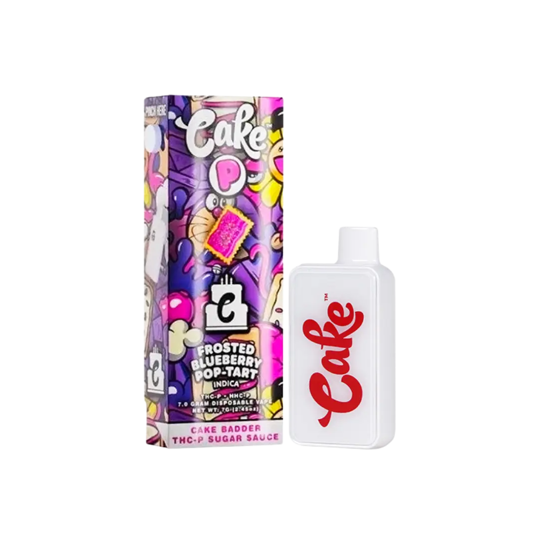 CAKE BADDER 7GM THC-P SUGAR SAUCE DISPOSABLE CAKE