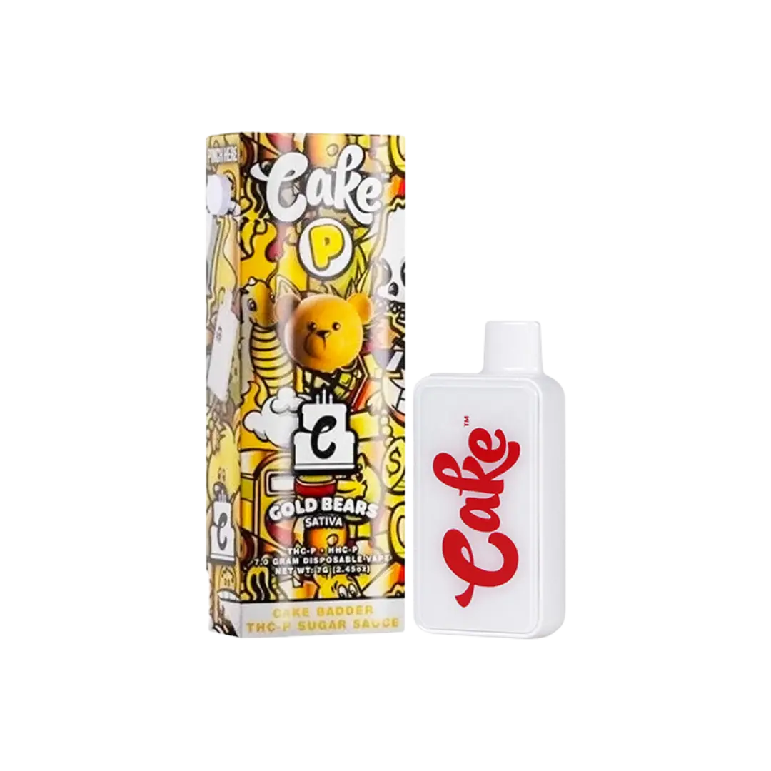 CAKE BADDER 7GM THC-P SUGAR SAUCE DISPOSABLE CAKE