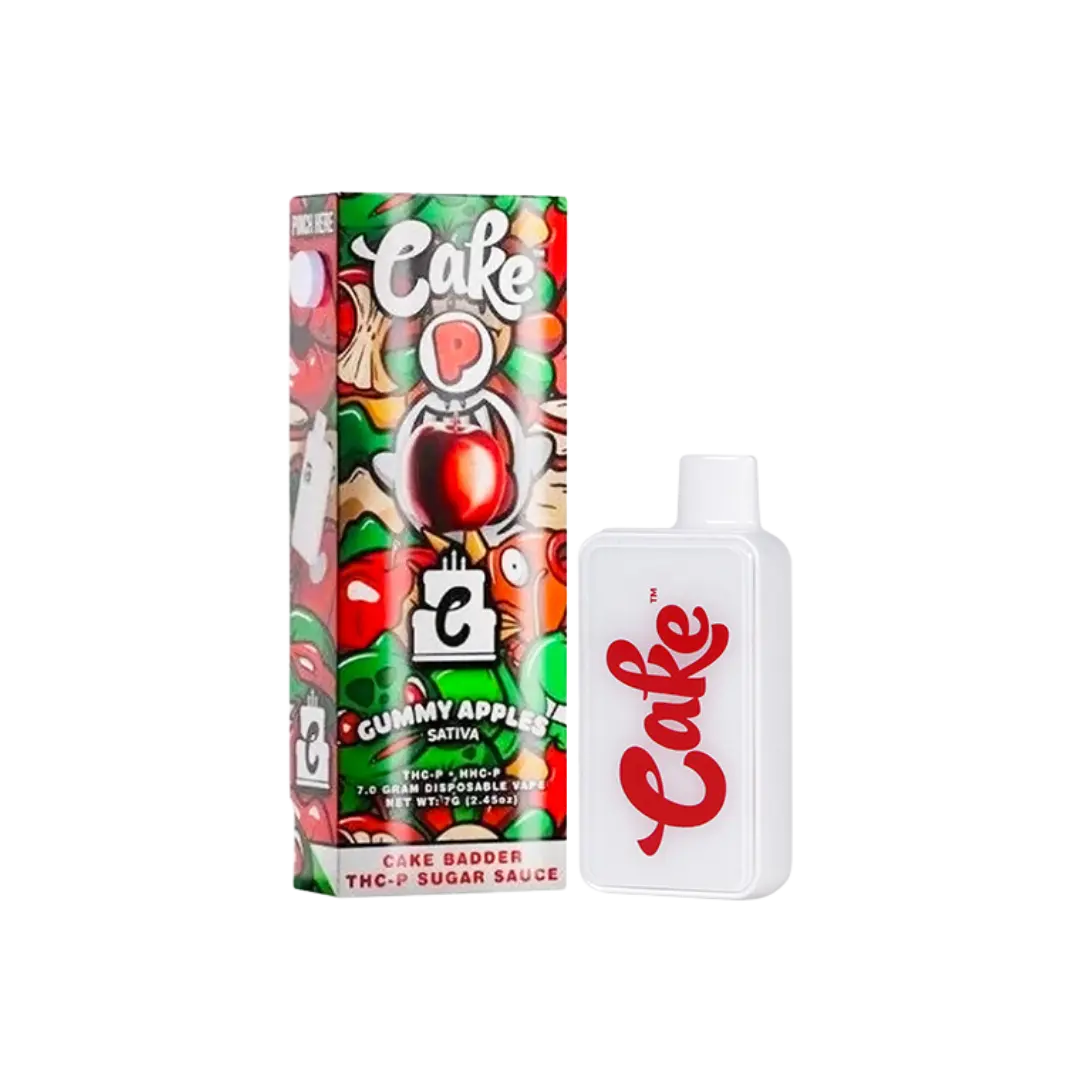 CAKE BADDER 7GM THC-P SUGAR SAUCE DISPOSABLE CAKE