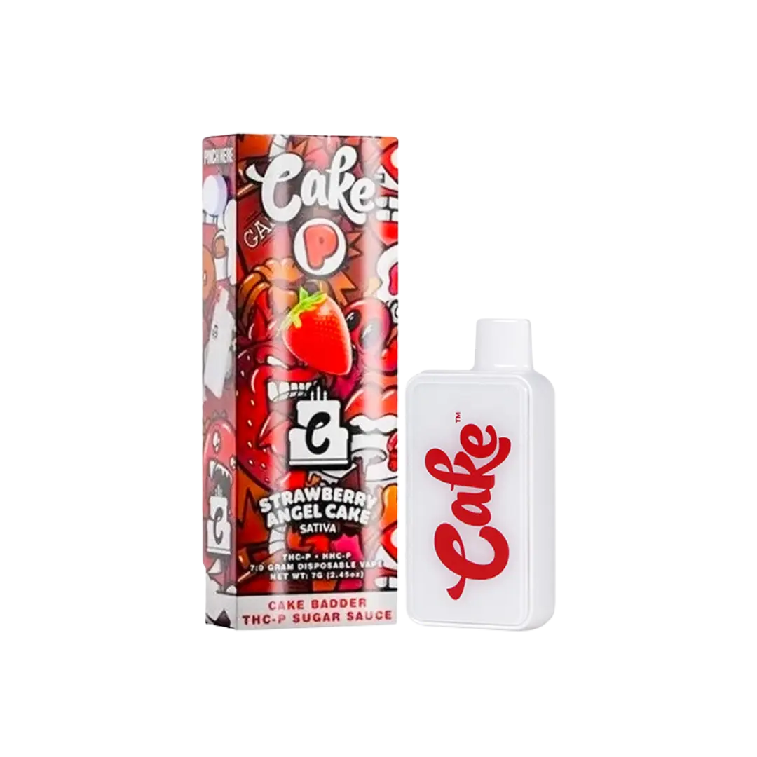 CAKE BADDER 7GM THC-P SUGAR SAUCE DISPOSABLE CAKE