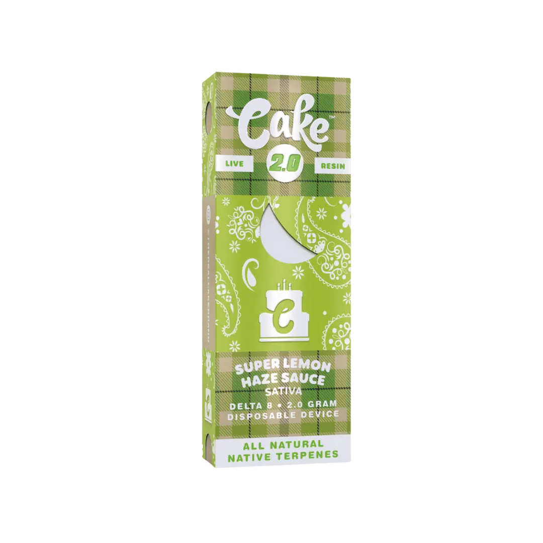 CAKE COLDPACK D8 LIVE RESIN 1.5GM DISPOSABLE CAKE