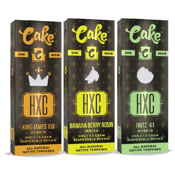 CAKE HXC 1.5GM DISPOSABLE CAKE