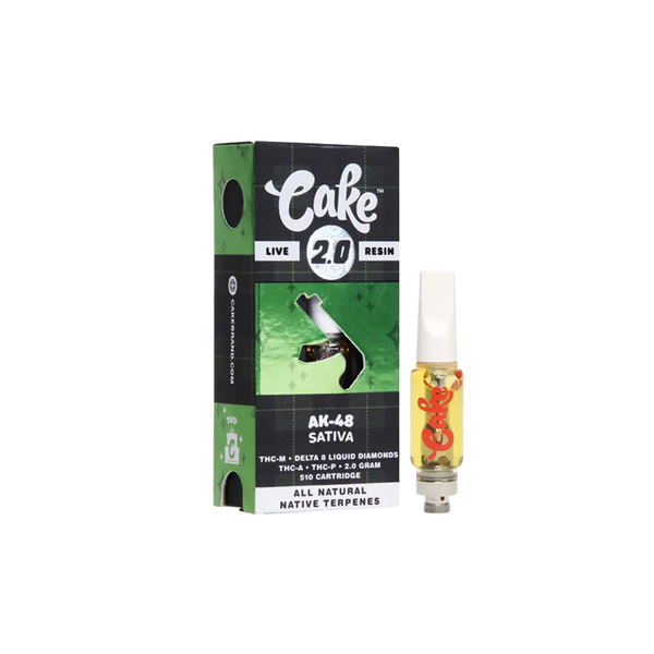 CAKE TKO LIVE RESIN 2GM THCA + THCP CART CAKE