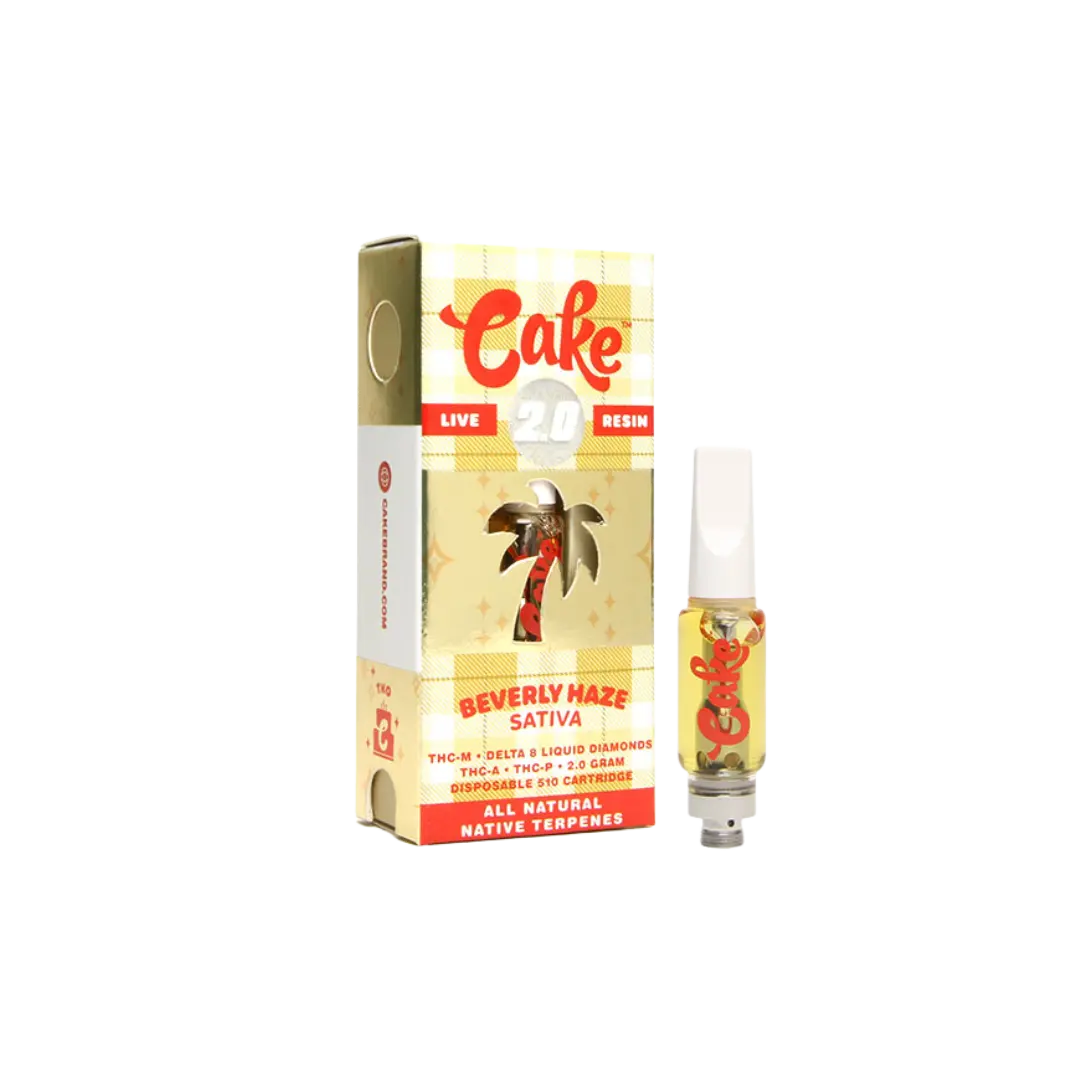 CAKE TKO LIVE RESIN 2GM THCA + THCP CART CAKE