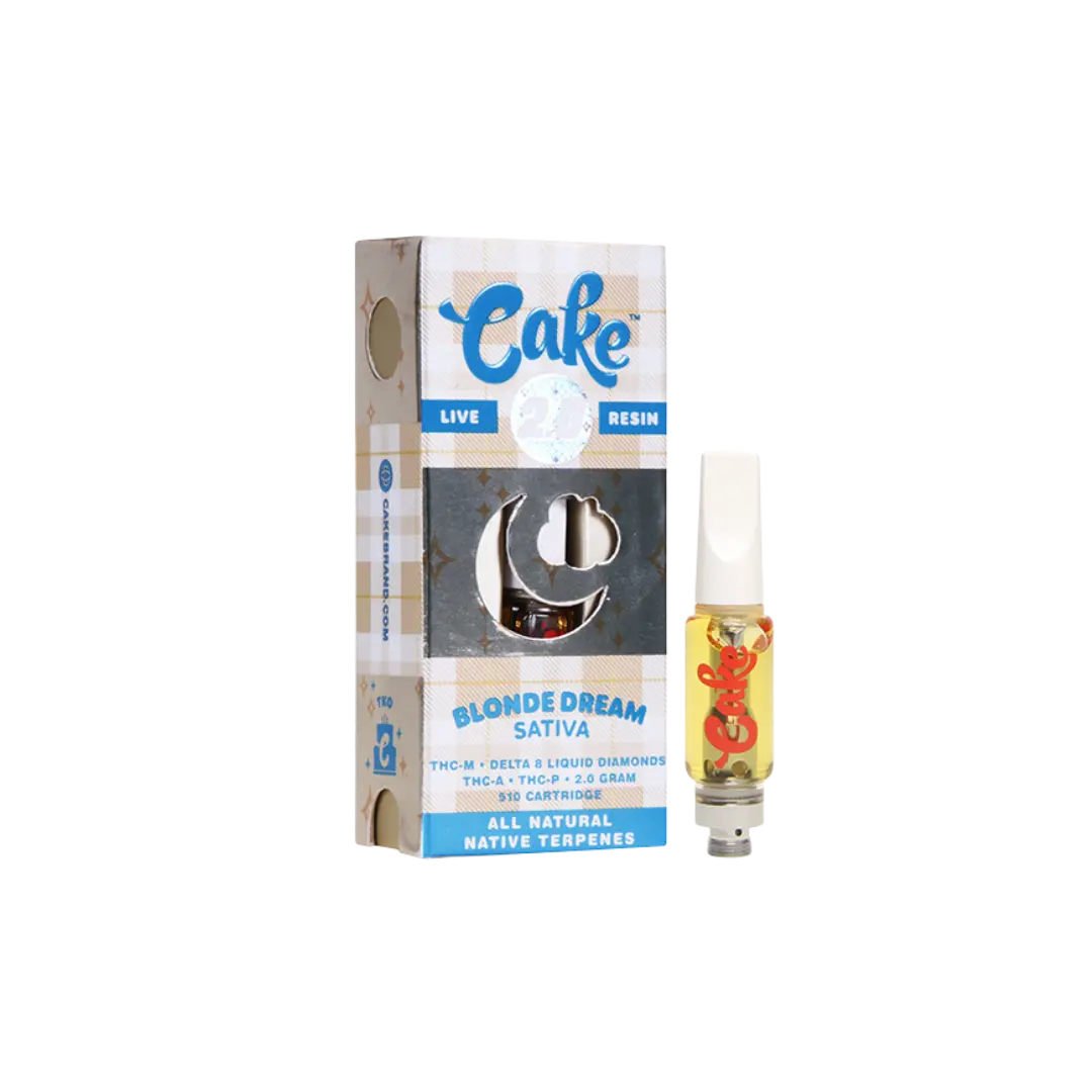 CAKE TKO LIVE RESIN 2GM THCA + THCP CART CAKE