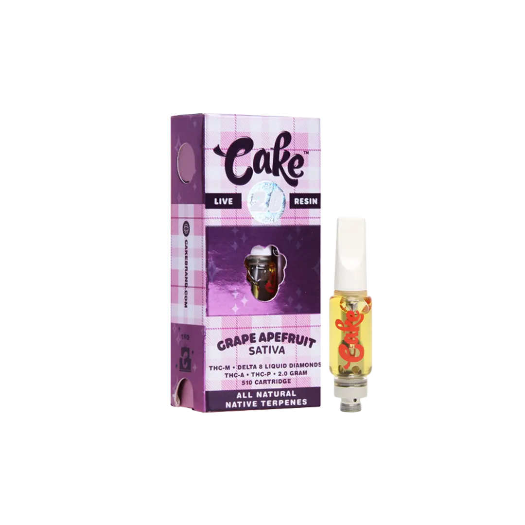 CAKE TKO LIVE RESIN 2GM THCA + THCP CART CAKE