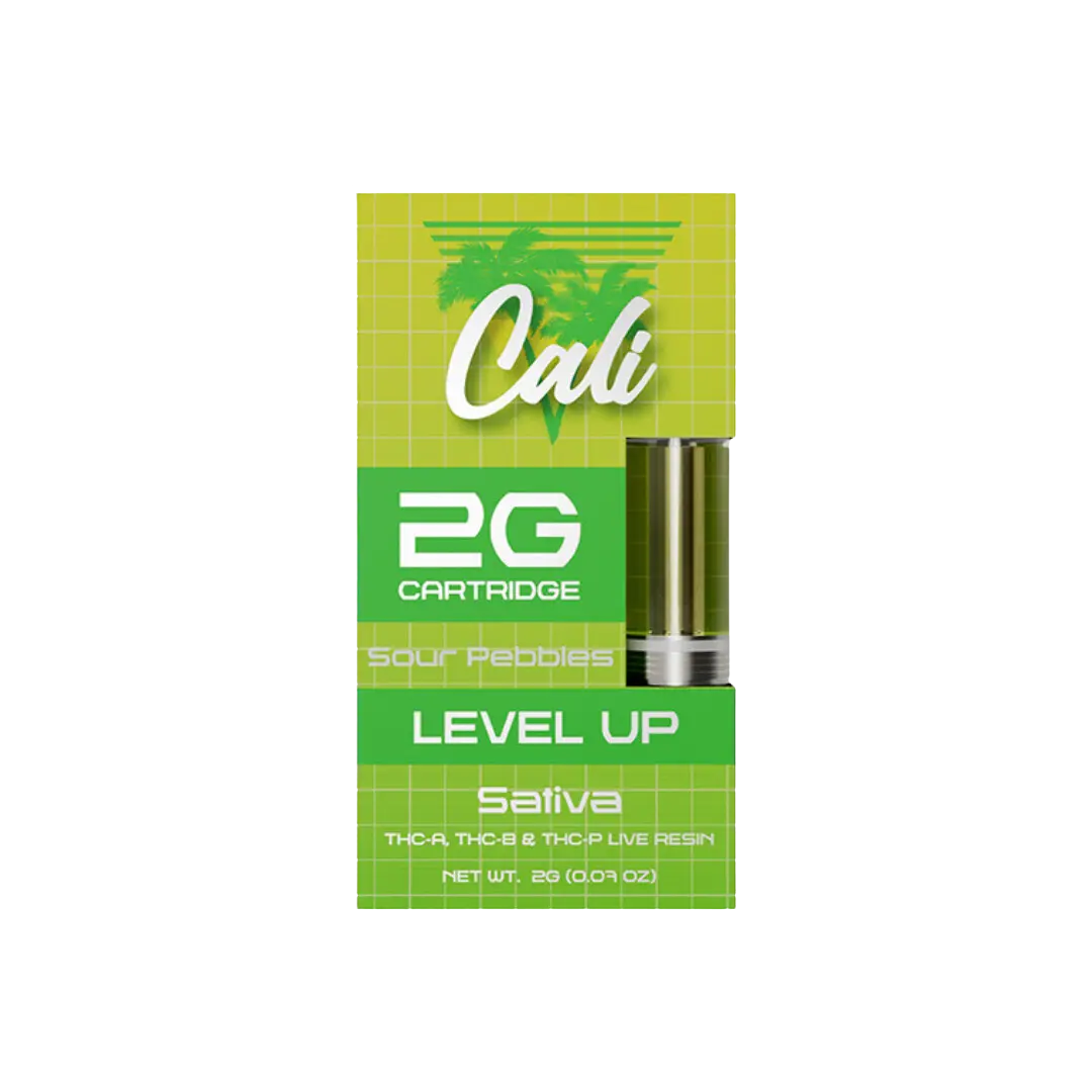 CALI LEVEL UP THC-A THC-B THC-P 2GM CARTS CALI