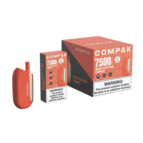 COMPAK BY SNOWWOLF DISPO 7500 PUFFS COMPAK BY SNOWWOLF