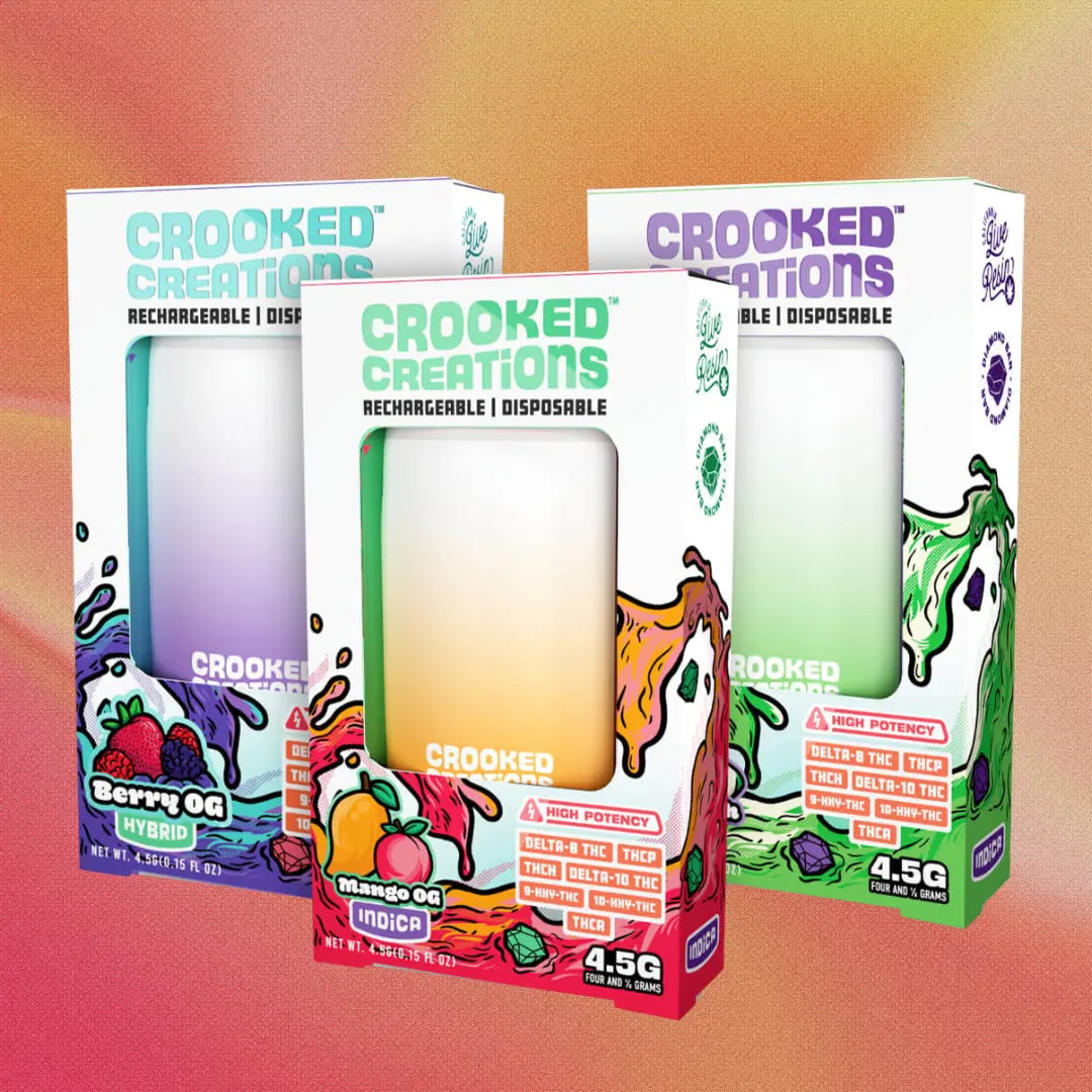 CROOKED CREATIONS 4.5GM DISPOSABLE CROOKED CREATIONS