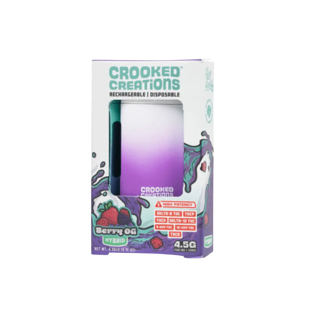 CROOKED CREATIONS 4.5GM DISPOSABLE CROOKED CREATIONS
