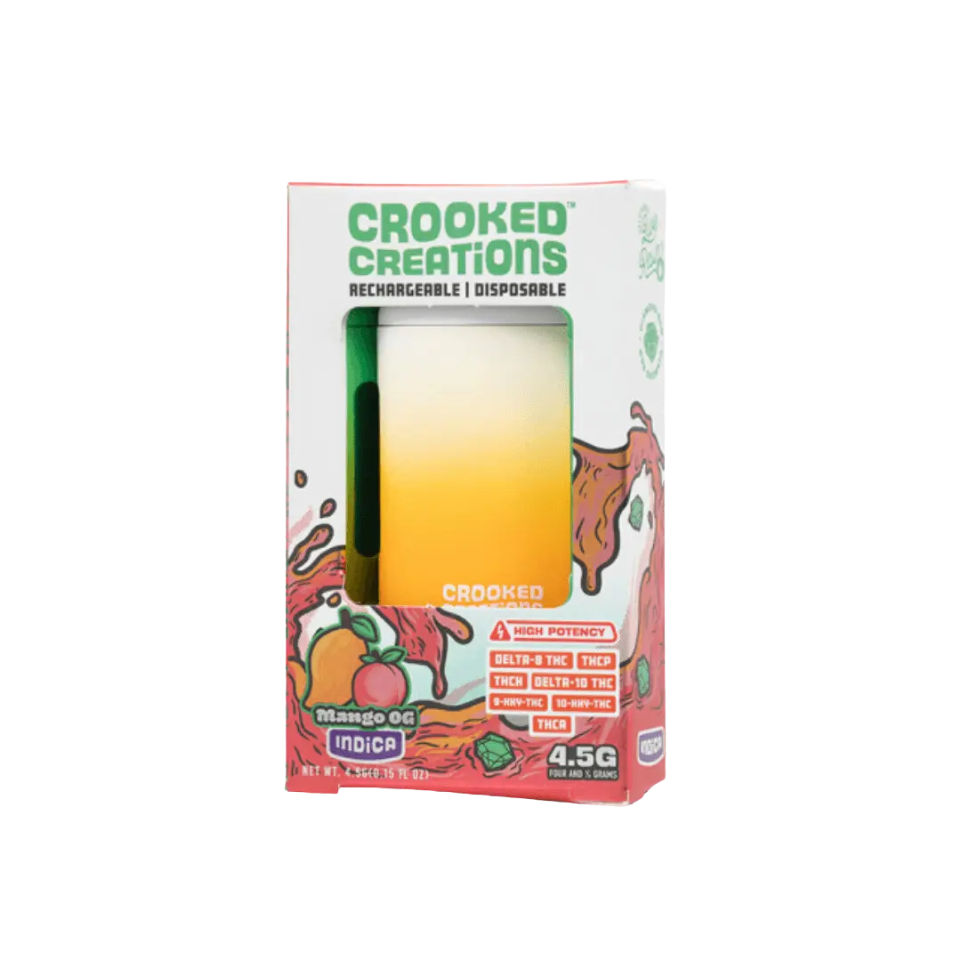 CROOKED CREATIONS 4.5GM DISPOSABLE CROOKED CREATIONS