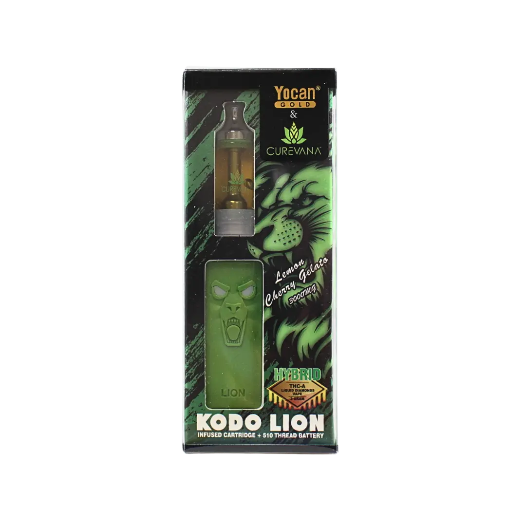 CUREVANA X YOCAN GOLD 3GM THC-A KIT YOCAN GOLD