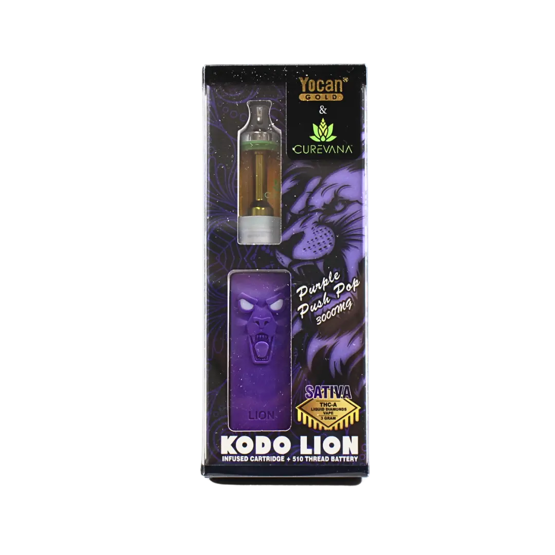 CUREVANA X YOCAN GOLD 3GM THC-A KIT YOCAN GOLD