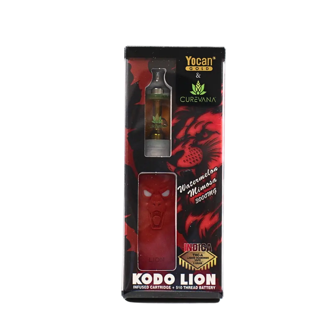 CUREVANA X YOCAN GOLD 3GM THC-A KIT YOCAN GOLD