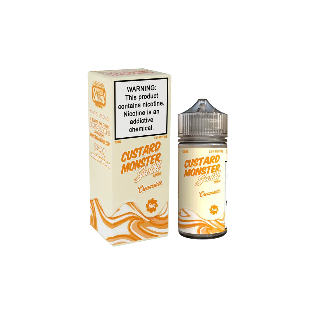 CUSTARD MONSTER E-LIQUIDS 100ML CUSTARD MONSTER