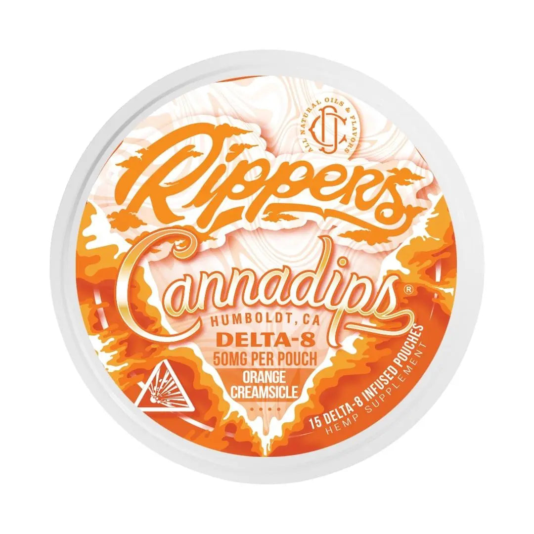 Cannadips Rippers D8 Infused Pouches, 15CT, 750 mg Cannadips