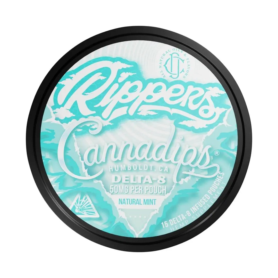 Cannadips Rippers D8 Infused Pouches, 15CT, 750 mg Cannadips