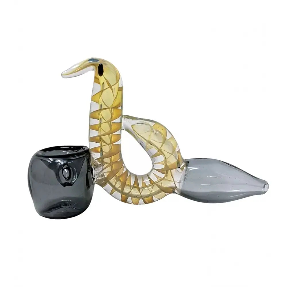 Colored Tube Bird Hand Pipe, 4in Charming Vape