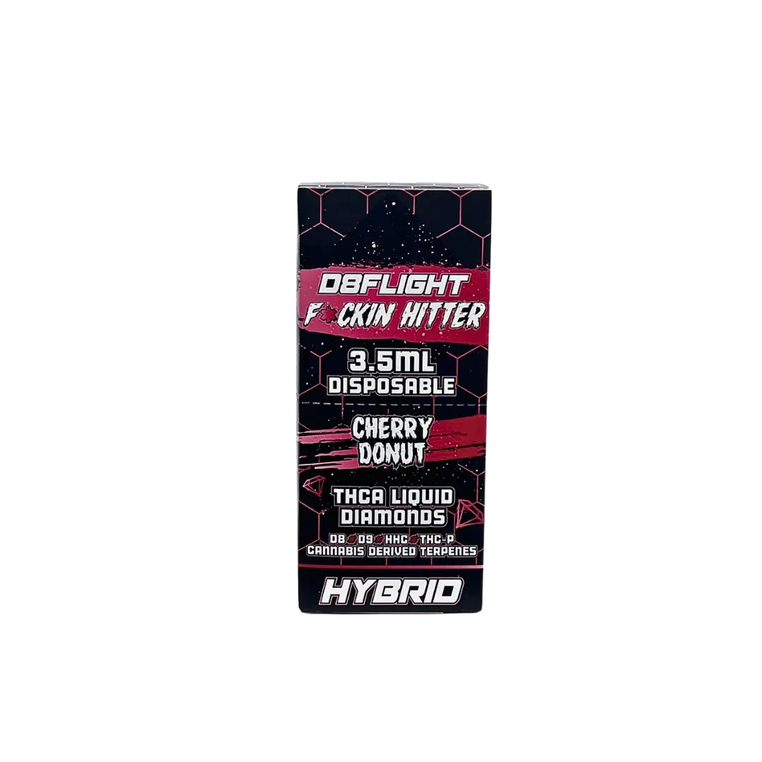D8FLIGHT FCKIN HITTER 3.5GM THC-A LIQUID DIAMOND DISPOSABLE D8 FLIGHTS