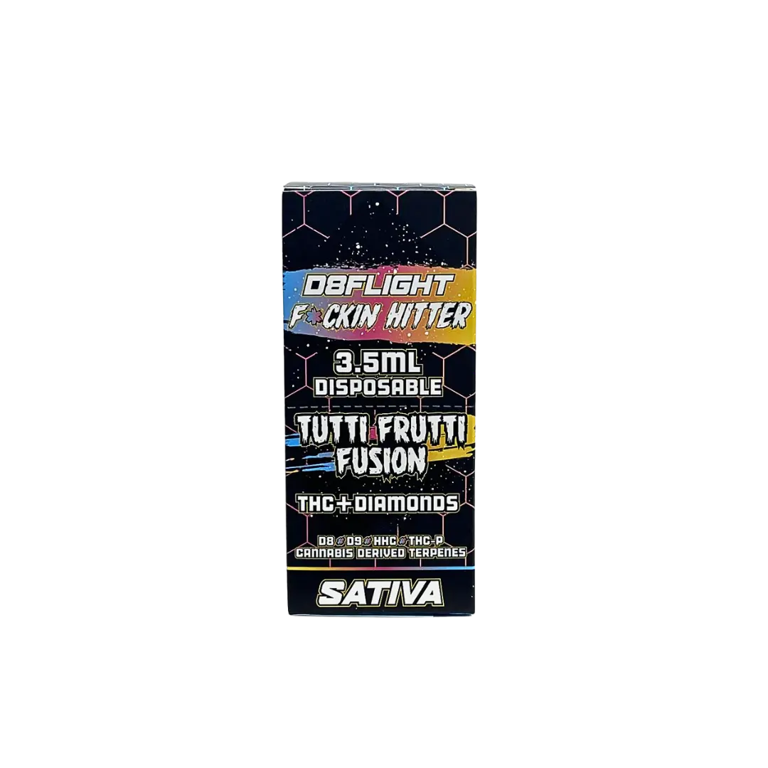 D8FLIGHT FCKIN HITTER 3.5GM THC-A LIQUID DIAMOND DISPOSABLE D8 FLIGHTS
