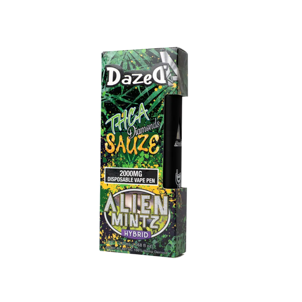 DAZED THC-A DIAMOND SAUZE 2GM DISPOSABLE DAZED