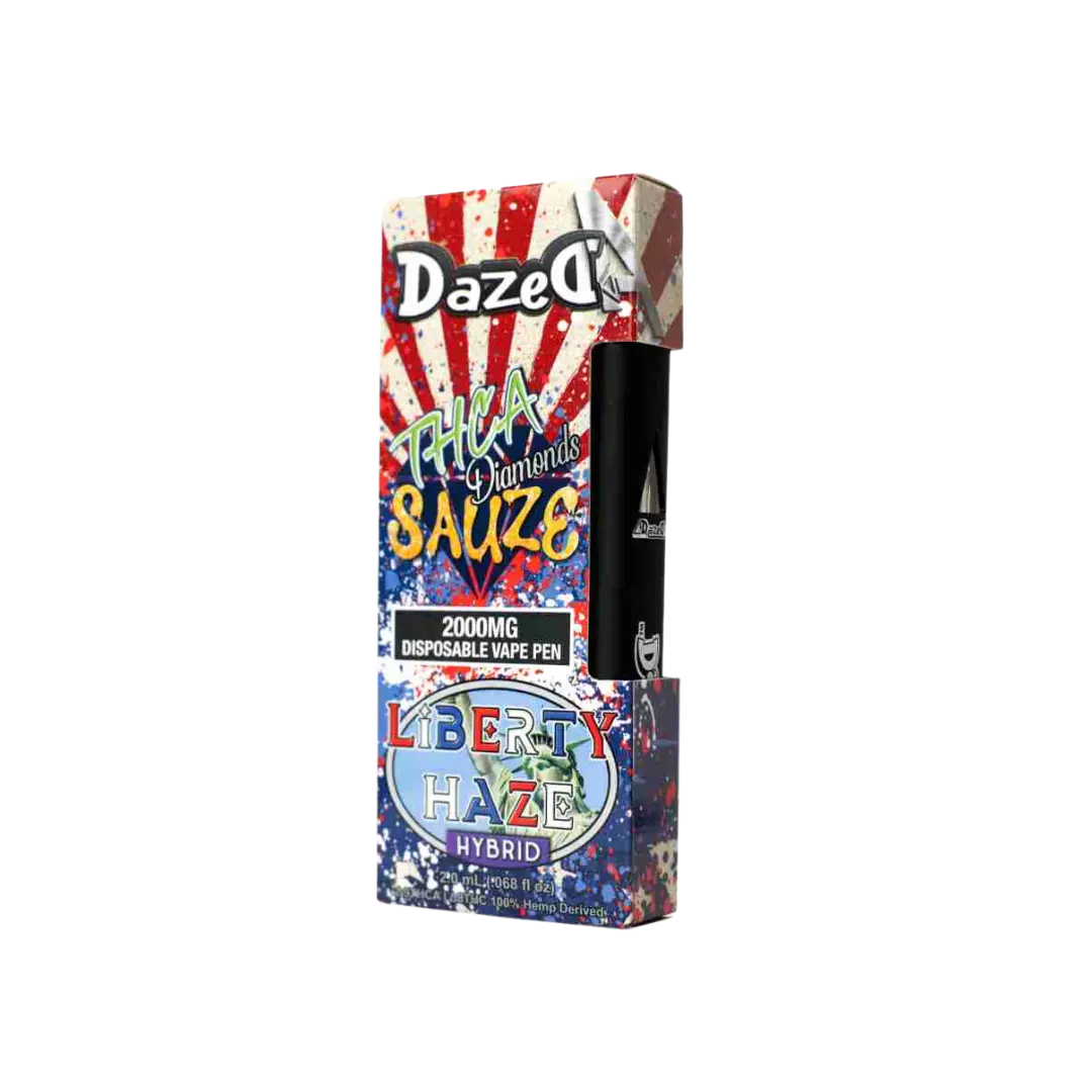 DAZED THC-A DIAMOND SAUZE 2GM DISPOSABLE DAZED
