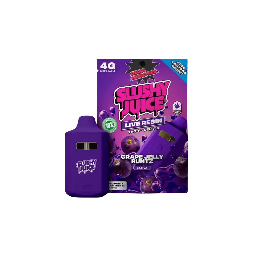 DELTA MUNCHIES SLUSHY JUICE 4GM DISPO DELTA MUNCHIES