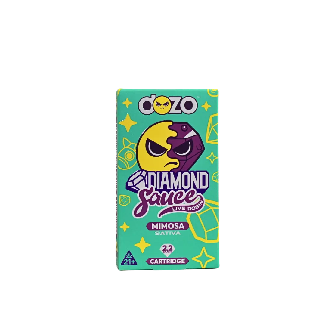 DONT TRIP DOZO DIAMOND SAUCE LIVE RESIN 2.2GM CART DOZO