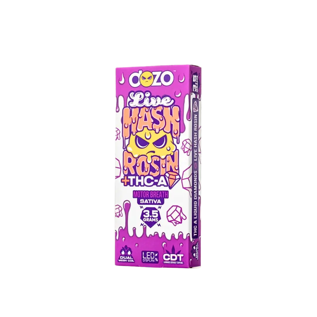 DONT TRIP DOZO HASH LIVE ROSIN THC-A 3.5GM DISPOSABLE DOZO