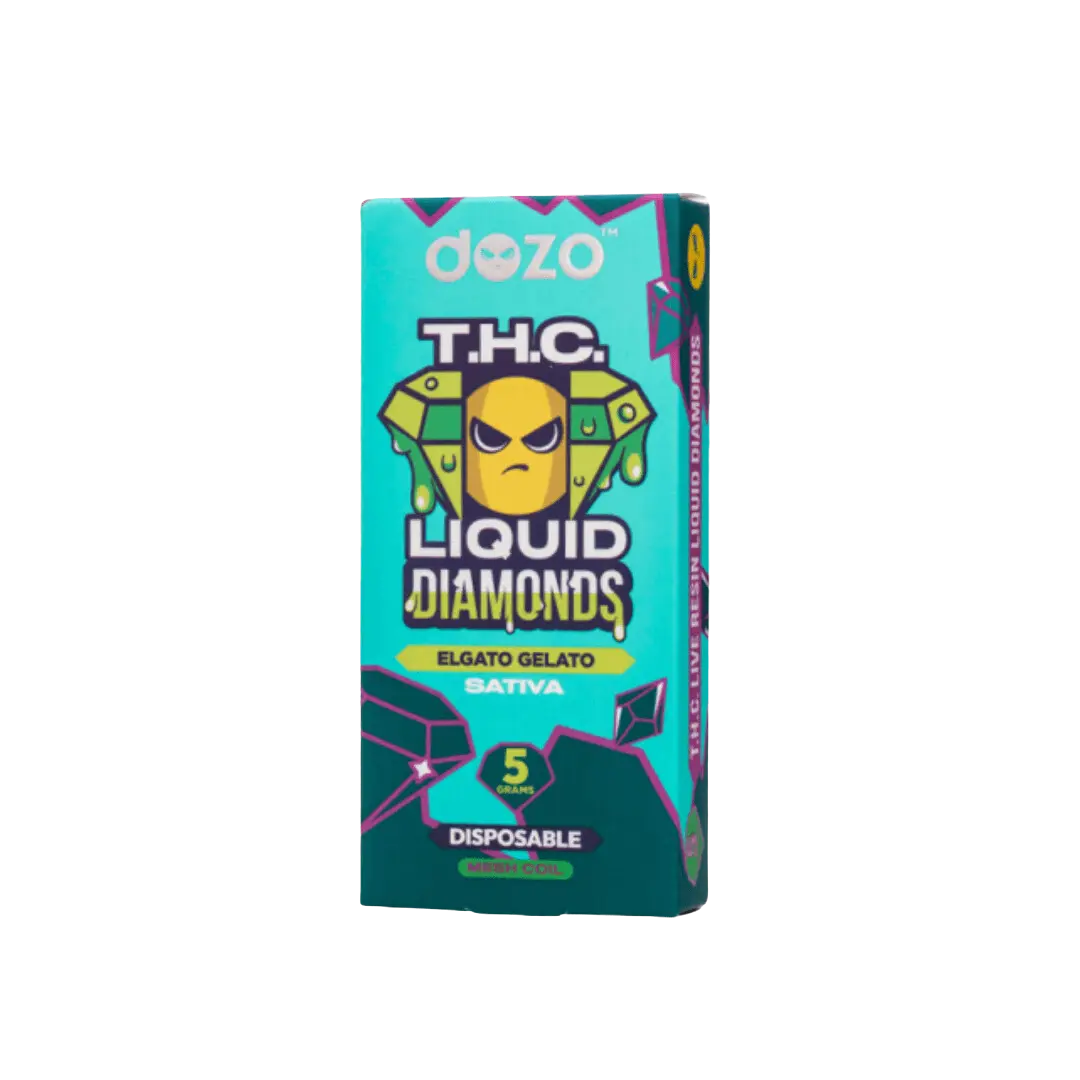 DONT TRIP DOZO THC LIQUID DIAMONDS 5GM DISPO DOZO