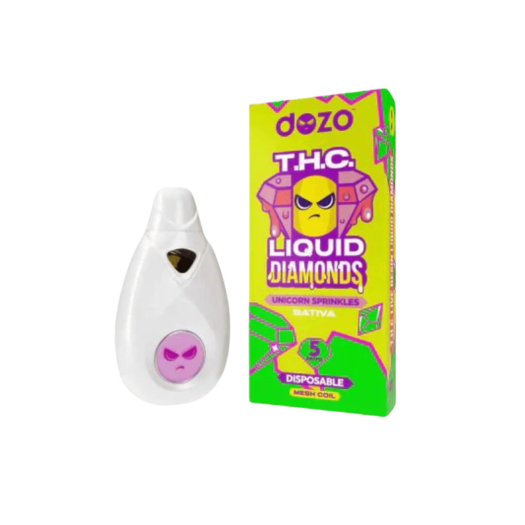 DONT TRIP DOZO THC LIQUID DIAMONDS 5GM DISPO DOZO