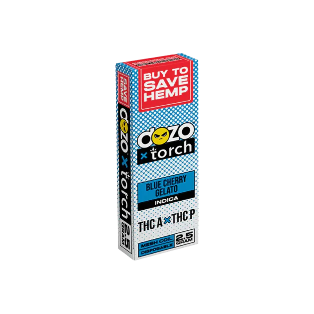 DOZO X TORCH SAVE HEMP THC-A X THC-P 2.5GM DISPOSABLE DOZO