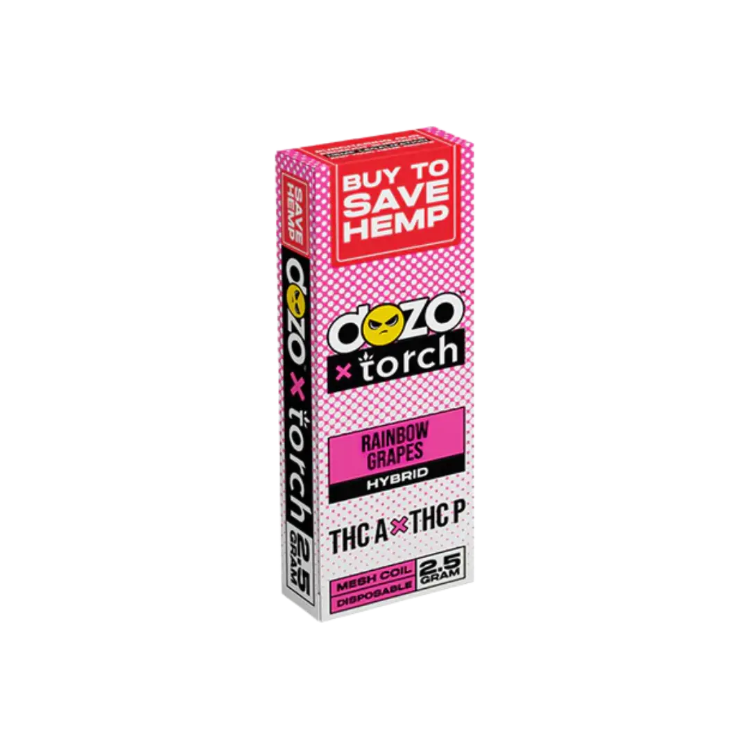 DOZO X TORCH SAVE HEMP THC-A X THC-P 2.5GM DISPOSABLE DOZO