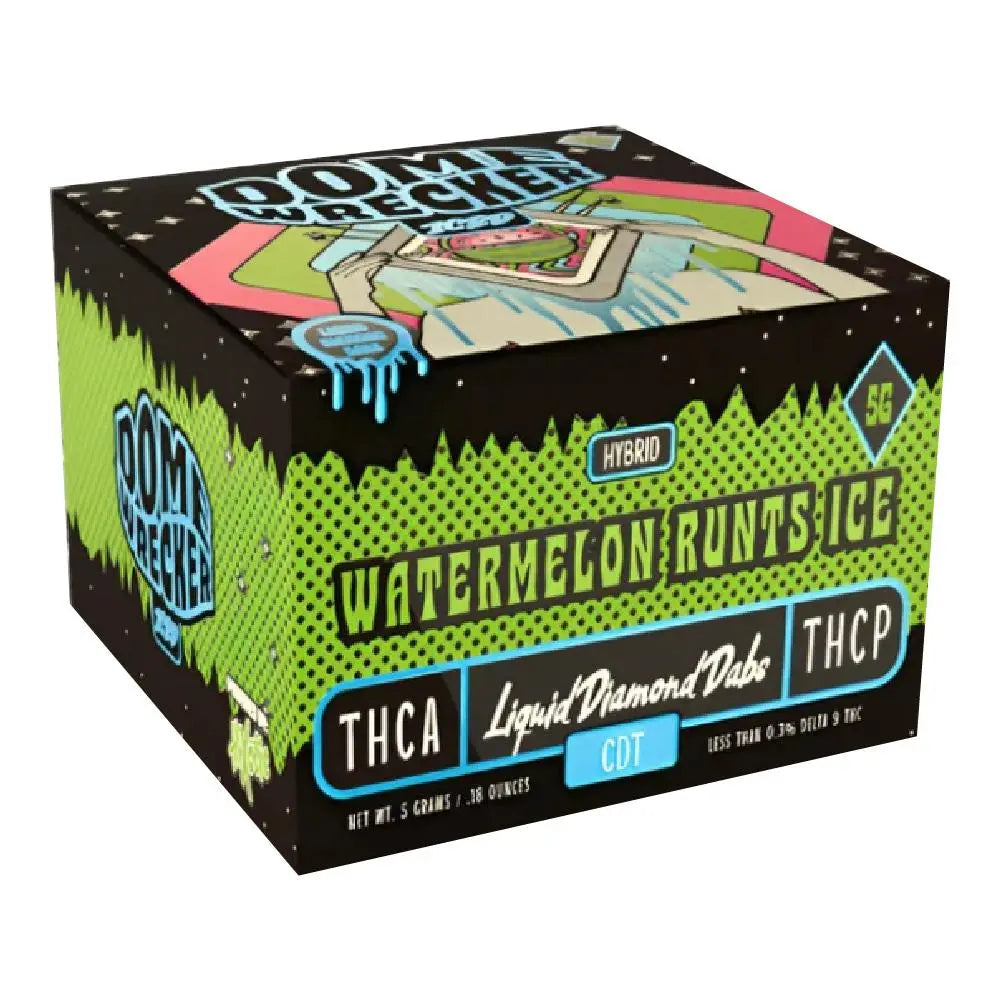 Dome Wrecker Liquid Diamond THCA + THCP Dab, 5 g Dome Wrecker