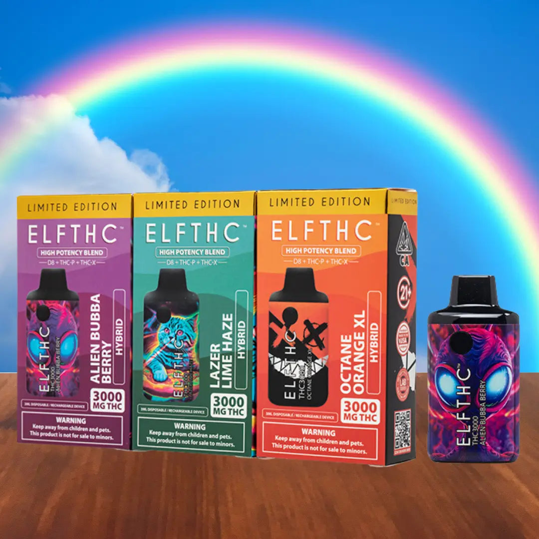 ELF THC L.E 3GM D8 THC-P THC-X DISP ELF THC