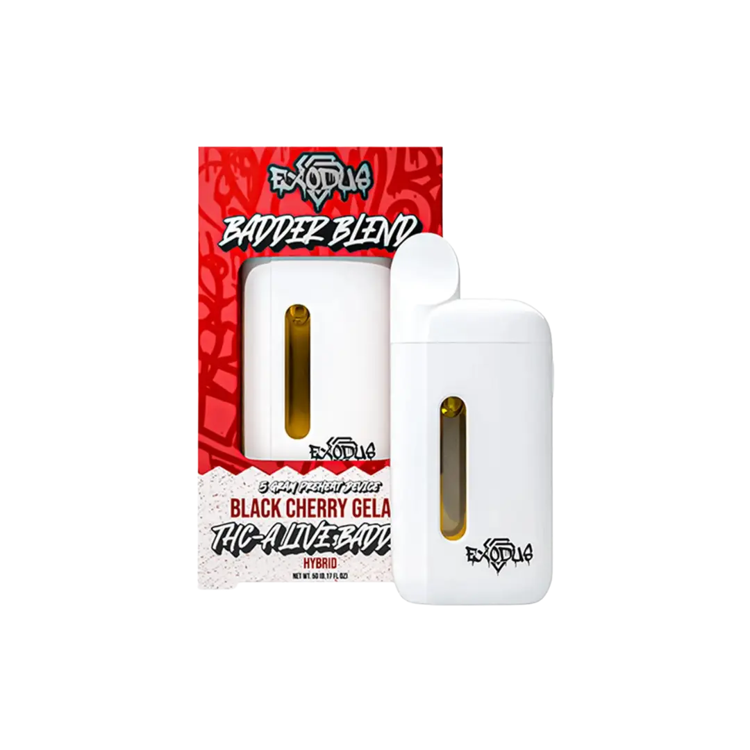 EXODUS BADDER THC-A BLEND 5GM DISPOSABLE EXODUS