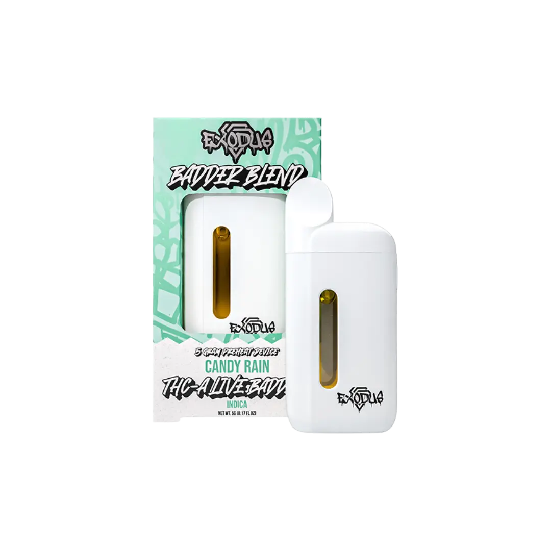 EXODUS BADDER THC-A BLEND 5GM DISPOSABLE EXODUS