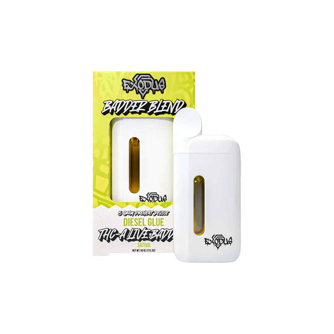 EXODUS BADDER THC-A BLEND 5GM DISPOSABLE EXODUS
