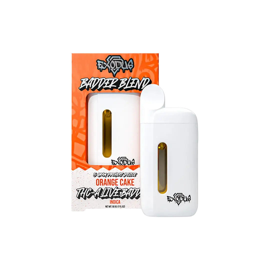 EXODUS BADDER THC-A BLEND 5GM DISPOSABLE EXODUS